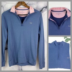 Vineyard Vines Pima Cotton 1/4 Zip Pullover